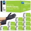 Inspire Black Nitrile Gloves | THE ORIGINAL Quality Black Gloves Disposable Latex Free | 4.5 Cooking (Nitrile, Small) view 1