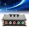 RGBS VGA SCART to YPBPR Converter, Component Converter Support Sound Left and Right Channel Input SCART, for SFC for for N64 for for for MD for Saturn view 2