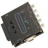 RGBS VGA SCART to YPBPR Converter, Component Converter Support Sound Left and Right Channel Input SCART, for SFC for for N64 for for for MD for Saturn view 4