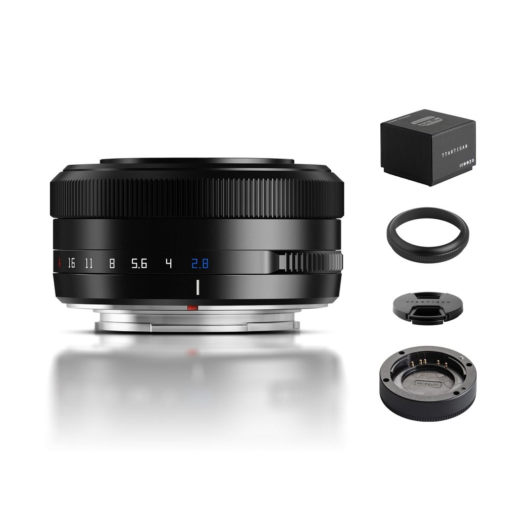 TTArtisan AF 27mm F2.8 Lens APS-C Auto Focus Lenses for Fuji X Mount X-A3 X-A5 X-A7 X-H1 X-T100 X-T20 X-T200 X-T3 X-T30 X-T30II X-T4 X-Pro3 X-E3 X-E4 X-S10 X-S20 Mirrorless Camera (Black)