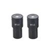 Microscope Kit 1 Pair Wide-Angle Eyepiece WF5X 10X 16X 20X 25X 30X Microscopio, Eyepiece 23.2mm Biological Stereo Microscope Microscope Lens Adapters (Color : WF5X) view 1