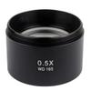 RADHAX Microscope Kit 0.5X 0.7X 1X 2.0X Auxiliary Objective Lens for Zoom Stereo Microscope Thread 48mm Microscope Lens Adapters (Color : 2.0X 0.5X) view 1