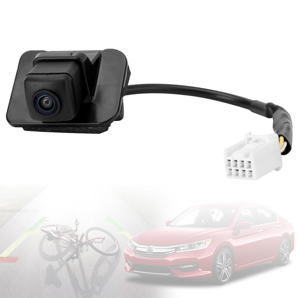 AUTOBABA Rear View Back Up Camera Compatible with 2014-2017 Honda Accord Sedan EX-L Multiangle Views Reversing Park Assist Backup Camera Replacement Part# 39530-T2A-A21 39530-T2A-A31 39530-T2A-U110-M2