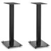 triangle - Speaker Stands S01 for Home Theater & HiFi Bookshelf Speakers - Height 600 mm - Universal Compatibility Stands - Black (Pair) view 1
