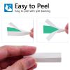NineLeaf 10PK Compatible for Brother P-touch TZe-725 TZe725 TZ-725 TZ725 9mm 0.35 Inch 3/8'' White on Green Laminated Ptouch Label Tape Work in PT-D201 PT-D215e PT-2030 PT-2030AD PT-2030VP Label Maker view 2
