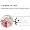 jioeuinly Sky Devices Elite N55 Case Compatible with Sky Devices Elite L55 Phone Case Cover Cover [Hard PC + Soft Silicone] [360 Metal Ring Support][Gold Powder Glitter Effect] JSF-FDL view 2