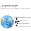 jioeuinly RCA Reno Max Case Compatible with RCA Reno Max Phone Case 6.5" Cover Cover [Hard PC + Soft Silicone] [360 Metal Ring Support][Gold Powder Glitter Effect] JSL-LDL view 2