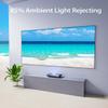 CASIRIS Ambient Light Rejecting ALR Projector Screen 100 inch, Ultra HD Fixed Frame Movie Screen for Ultra Short Throw Projector, Edge Free Projector Screen, 16:9 Aspect Ratio view 3