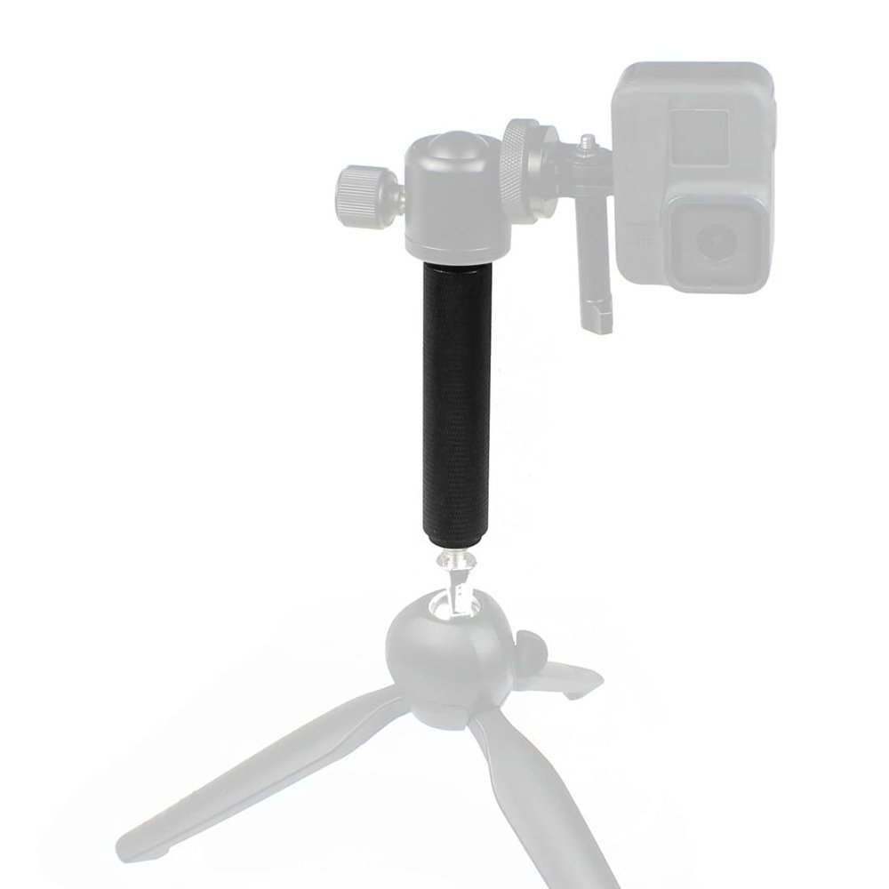 BGNing Camera Handle Grip, 1/4 3/8 5/8 Male Female Screw Adapter, Hot Shoe Camera Handheld Stabilizer, Universal Handlegrip, Support Mount Compatible with GoPro Mobile Holder (3 8 Female to Female)
