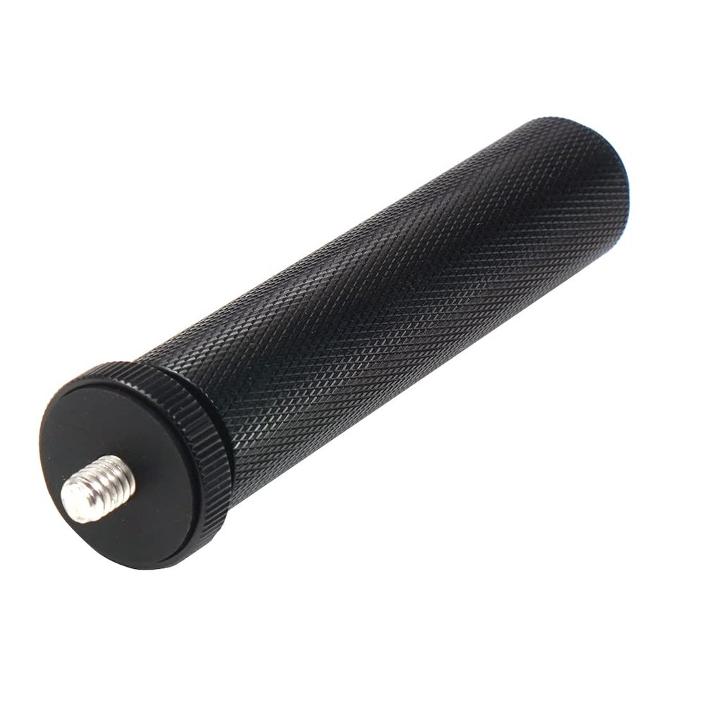 BGNing Camera Handle Grip, 1/4 3/8 5/8 Male Female Screw Adapter, Hot Shoe Camera Handheld Stabilizer, Universal Handlegrip, Support Mount Compatible with GoPro Mobile Holder (14 Male to 58 Female)
