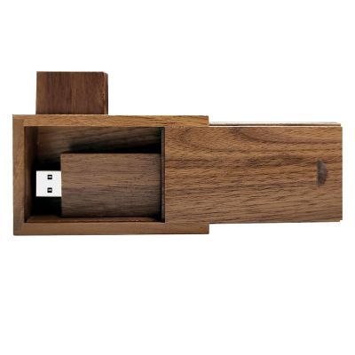 Wood USB Flash Drive with Wooden Gift Box TATMOHIK 64GB USB 3.0 Wedding Wood Flash Drive Box Walnut Wooden Thumb Drive for Keepsakes for Wedding/Birthday/Valentines Day