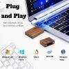 Wood USB Flash Drive with Wooden Gift Box TATMOHIK 64GB USB 3.0 Wedding Wood Flash Drive Box Walnut Wooden Thumb Drive for Keepsakes for Wedding/Birthday/Valentines Day view 3