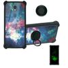jioeuinly Case for Sharp Rouvo V Case Compatible with Sharp Rouvo V Phone Case STTM21VAPP Cover [Hard PC + Soft Silicone] [360 Metal Ring Support][Luminous Effect] YGH-YH view 1