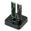 MAIWO Dual Bay M.2 NVMe Duplicator Cloner Dock, Support Max 2 x 4TB 20Gbps AHCI to NVMe Clone, PCIe SSD Read&Write&Clone for 2230/2242/2260/2280/22110 SSDs view 1