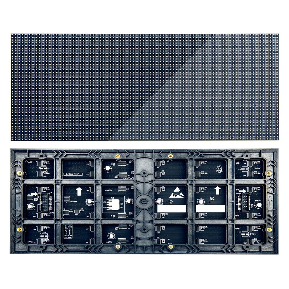 [Better IC, 2000cd, Strength Mask][2-Pack]NovaeLED Q4 LED Matrix Module(12x6in) Indoor RGB Full Color LED Display Screen, Refresh Rate 1920 Hz, Pixel Pitch 4mm, Pixel Dots 80x40, MTBF Over 100000hrs
