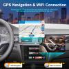 2G+64G Wireless CarPlay Android Auto Android 13 Car Stereo for BMW E90 E91 E92 E93 3 Series 2005-2011, 9" Touchscreen Car Radio with HD Backup Camera GPS Navigation WiFi Bluetooth FM RDS view 4