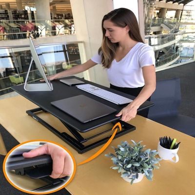 ARC-POWER for Adjustable Standing Rising Lift Lifting Desk Table Stand Up Riser Desktop