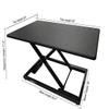 ARC-POWER for Adjustable Standing Rising Lift Lifting Desk Table Stand Up Riser Desktop view 2