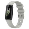 TopPerfekt Bands Compatible with Fitbit Inspire 3, Adjustable Soft Silicone Accessories Sport Strap for Women Men Bands Rock Ash Large view 1