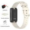 TopPerfekt Bands Compatible with Fitbit Inspire 3, Adjustable Soft Silicone Accessories Sport Strap for Women Men Bands Apricot Small view 3