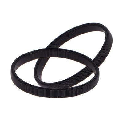 COLORFUL BLING 2-6pcs Metal Arm Band Adjustable Anti-Slip Bracelet Shirt Sleeve Holders Wrap Bangle Garters Stretch Armbands Set Gift for Men Father Husband Lover-2pcs black