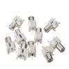 Juvielich 10Pcs RCA Female Jack 2 Pin PCB Mounted AV Concentric Outlet 1 RCA Female Socket Connector Stereo Audio Video Jack 1P view 4