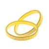 COLORFUL BLING 2-6pcs Metal Arm Band Adjustable Anti-Slip Bracelet Shirt Sleeve Holders Wrap Bangle Garters Stretch Armbands Set Gift for Men Father Husband Lover-6pcs gold view 3