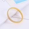 COLORFUL BLING 2-6pcs Metal Arm Band Adjustable Anti-Slip Bracelet Shirt Sleeve Holders Wrap Bangle Garters Stretch Armbands Set Gift for Men Father Husband Lover-2pcs gold view 4