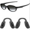 Mryok 2 Pair Replacement Nose Pieces Nose Pads for Oakley Activate OX8173 Eyeglass - Gray & Black Asian Fit view 1