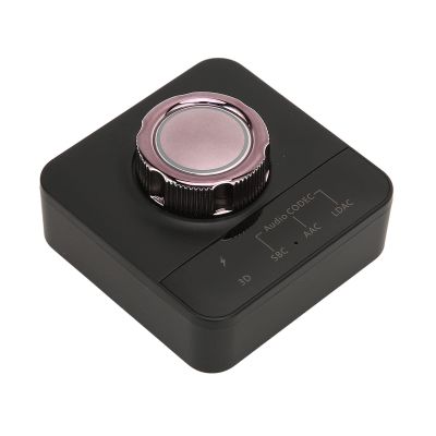 Bluetooth AUX Adapter, Wireless Audio Adapter, with 3D Sound Functi and LED Status Light, Bluetooth 5.0 Support Hands Freely Calling Functi and Voice Wake Up Functi for Car Use