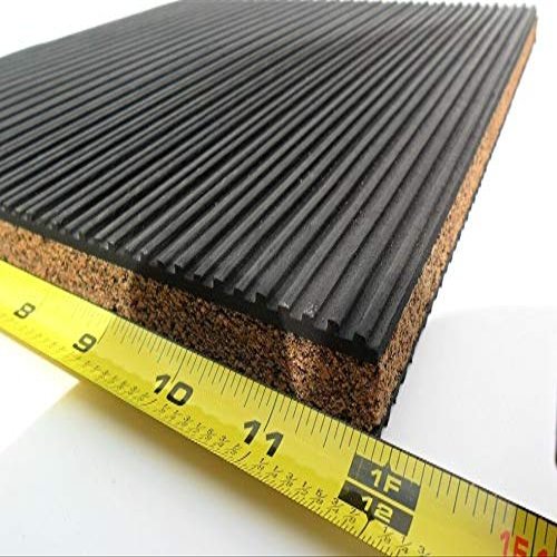 ARC-POWER 4 Anti Vibration PAD Rubber/Cork Audio Stereo 12" x 12" x 7/8" SUB Floor