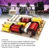3 Way Passive Crossover, Frequency Divider with 1 High and 2 Low, Terminal Block, 800W Audio Video Speaker Crossover Parts for 10 to 18 inch Professional Stage Speakers view 2