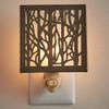 BLACK FOREST DECOR Flare Nightlight, Iron, Decorative Accent, 4 1/2" W x 2" D x 4 1/2" H view 1