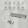 Mini USB Hub Extensions, 4 Port USB 3.0 Hub Expander, 2.0 Hub, USB Adapter Station, Ultra Slim Portable Data Hub Applicable for Laptop, iMac Pro, MacBook Air, Mac, Notebook PC view 2