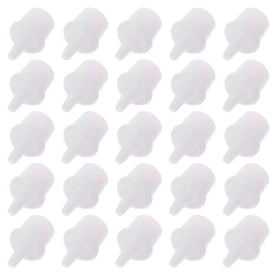 100pcs extension Glue Bottle Nozzle Tips Plastic White