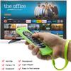 Pinowu Remote Cover (2pcs) Compatible with Fire TV Stick 4K 1st Gen (2021) / Lite/Alexa Voice Remote 3rd Gen with Lanyard (Green and Turquoise, Only Green Glow)(NOT for 4K 2nd 2024) view 3