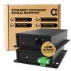 Ethernet Range Extender 600m 2000ft Over Twisted UTP kit or BNC Cable or Copper Wire - Compatible with Any Ethernet Device - LAN Distance Repeater Booster Bridge - BNC to 2PIN adapters in Set view 1