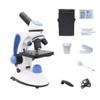 Microscope Kit 2000X Biological Microscope with Adjustment LED Illuminated Monocular Binoculars Head Microscope Lens Adapters (Color : Monocular Only) view 1