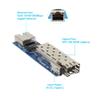 PCBA 10pcs  Micro Mini Gigabit SFP Fiber Media Converter PCBA 10pcs Small Size Ultra-Compact 10/100/1000Mbps Ethernet IP Copper to Fiber Optic Converter view 2