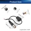 Juvielich 2Pcs Video Transmitter Passive Video Transceiver Transmitter HD-CVI/TVI/AHD for Surveillance Camera System 1301K view 2