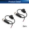 Juvielich 2Pcs Video Transmitter Passive Video Transceiver Transmitter HD-CVI/TVI/AHD for Surveillance Camera System 1301K view 4