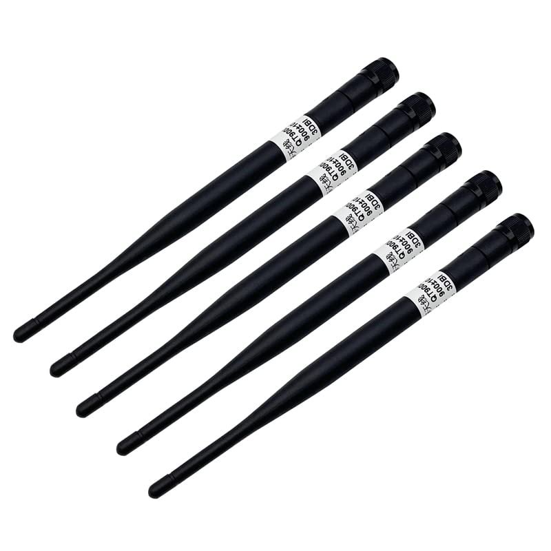 5 Pcs Right Angle RPTNC Rover Base Whip Antenna for 890-910 MHz SPS985 SPS986 SPS 985 986 785 855