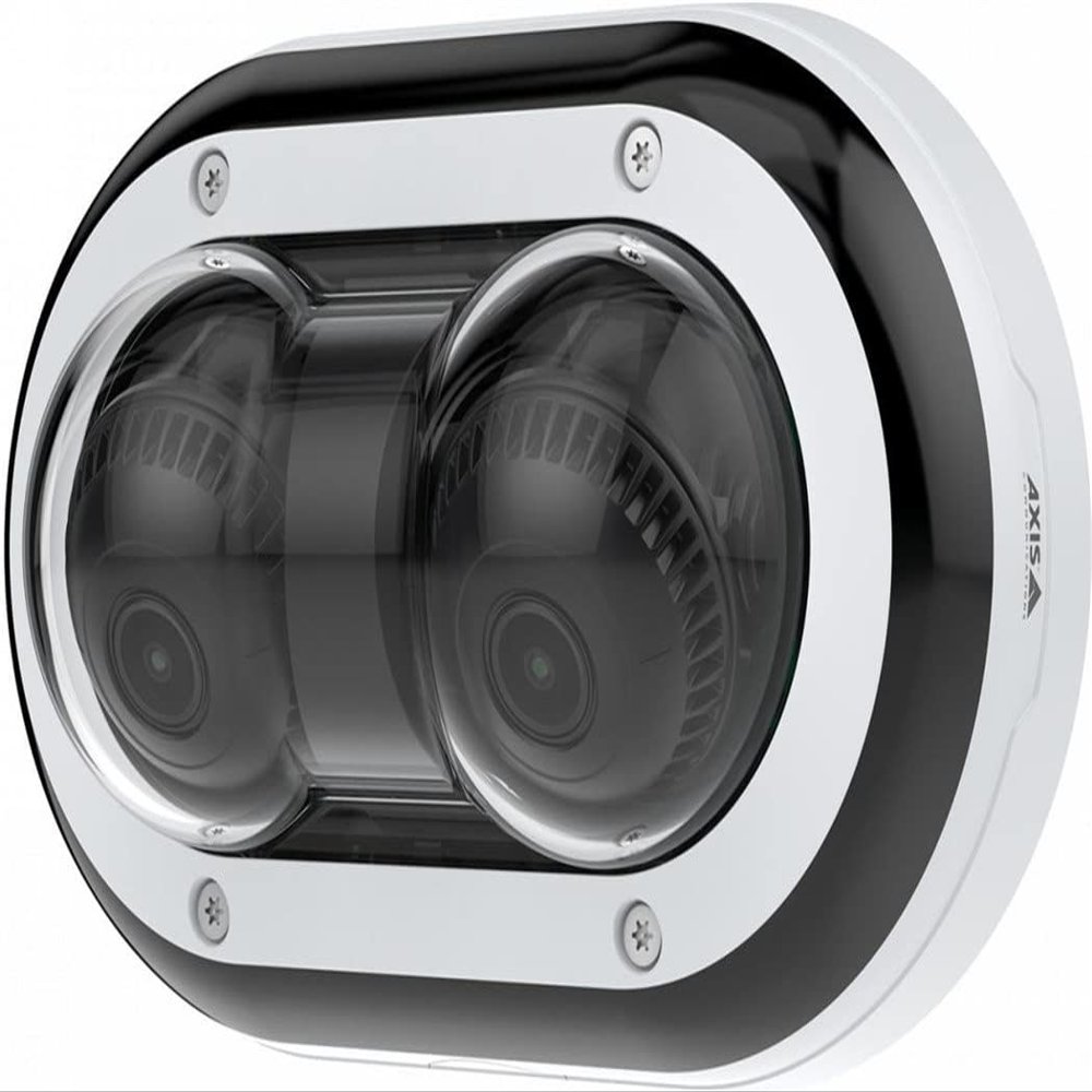 AXIS Panoramic P4705-PLVE 2 Megapixel Outdoor Full HD Network Camera - Color - White, Black