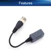 Juvielich 3Pcs Video Transmitter Passive Video Transceiver Transmitter HD-CVI/TVI/AHD for Surveillance Camera System UTP-202P view 3