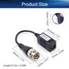 Juvielich 2Pcs Video Transmitter Passive Video Transceiver Transmitter HD-CVI/TVI/AHD for Surveillance Camera System UTP-202A view 2