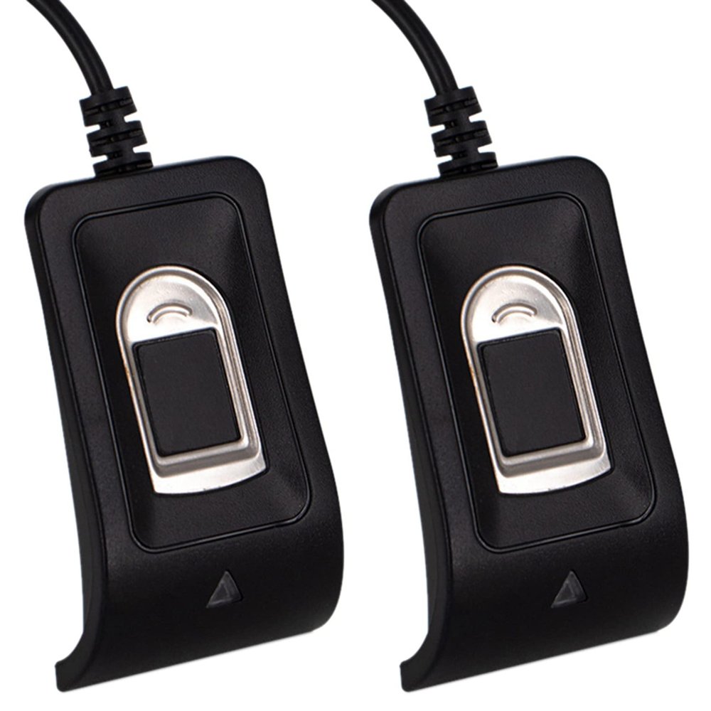 CRAKES 2X USB Fingerprint Reader Scanner Biometric Access Control Attendance System