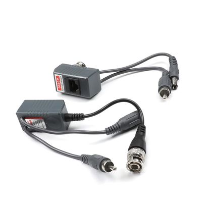 Juvielich 2Pcs Video Transmitter Passive Video Transceiver Transmitter HD-CVI/TVI/AHD for Surveillance Camera System CCTV-213AVP