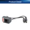 Juvielich 2Pcs Video Transmitter Passive Video Transceiver Transmitter HD-CVI/TVI/AHD for Surveillance Camera System CCTV-213AVP view 3