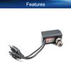 Juvielich 2Pcs Video Transmitter Passive Video Transceiver Transmitter HD-CVI/TVI/AHD for Surveillance Camera System CCTV-213AVP view 4