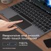 doqo Keyboard Case for ipad pro 11 inch 4th-2022/3rd-2021/2nd-2020/1st-2018 gen, ipad Air 10.9inch 5th/4th gen,Metal Keyboard Case with Multi-Touchpad,Floating Cantilever Stand view 3